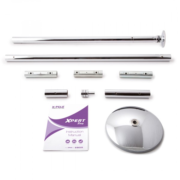 X-Pole Pro Xpert (PX) Set Chrome mit X-Lock