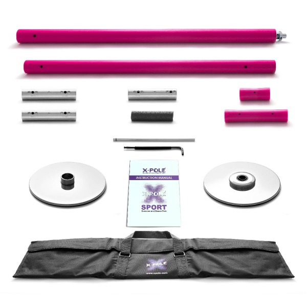 X-Pole Sport pulverbeschichtet Pink